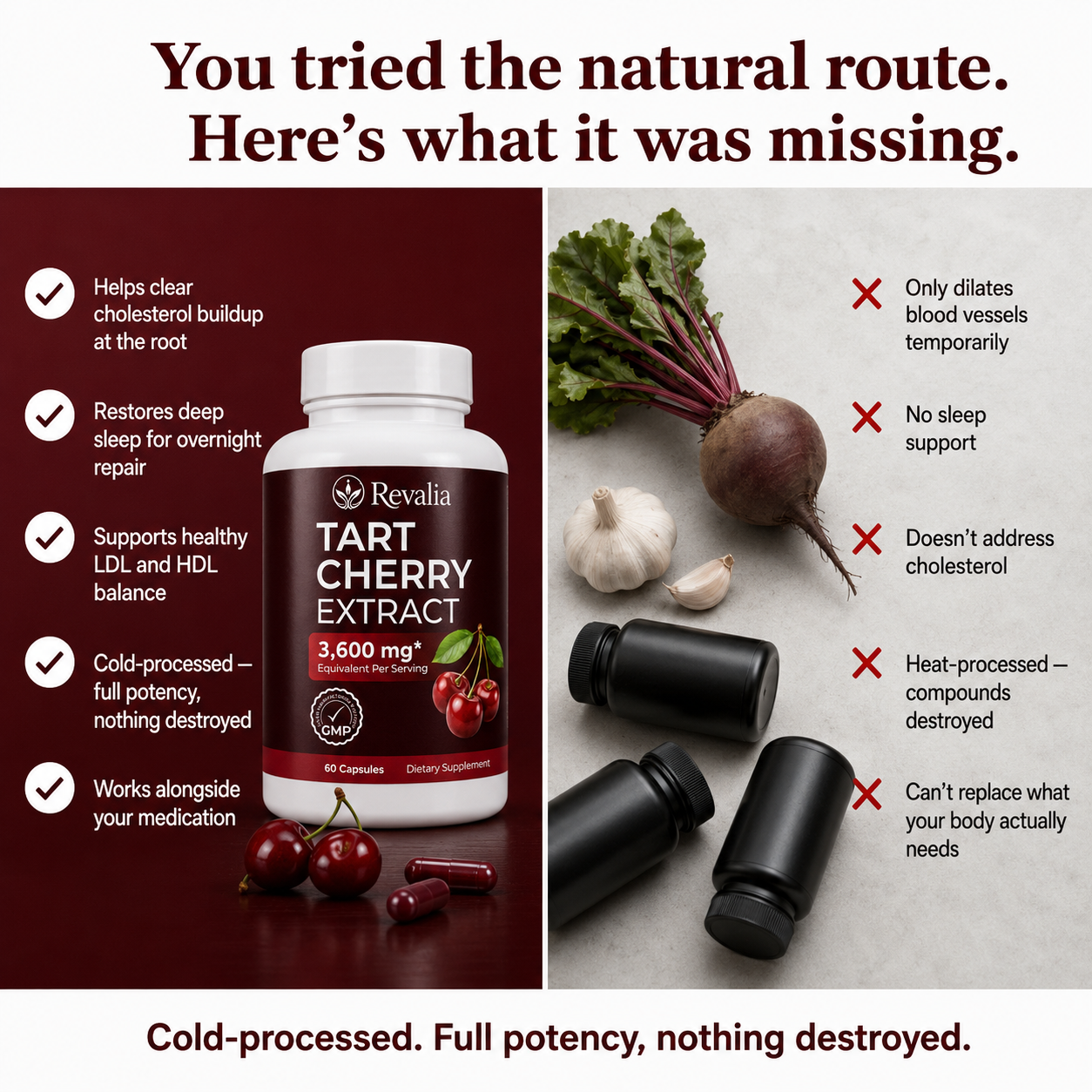 You tried the natural route — here's what it was missing