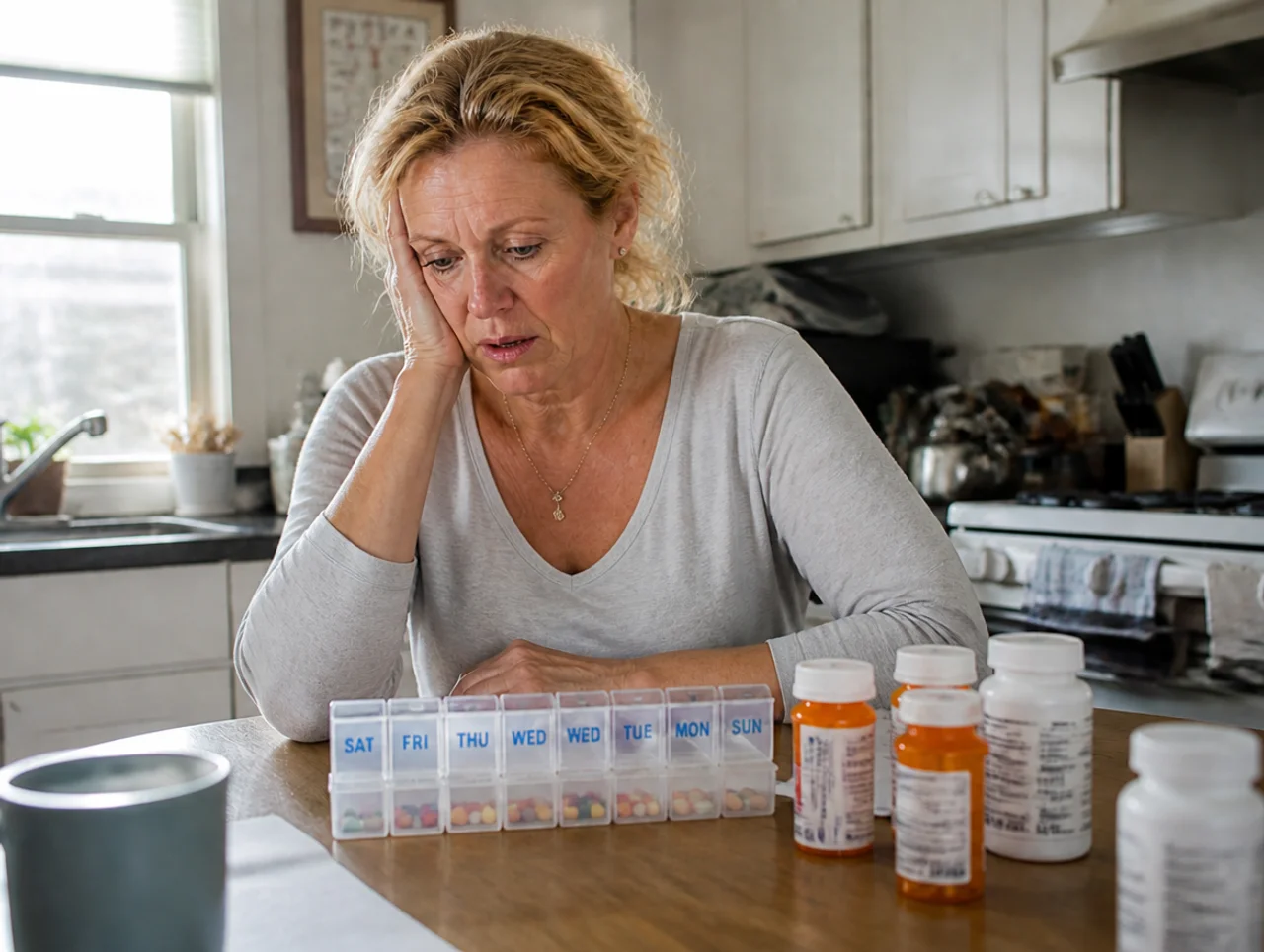 The pills pile up