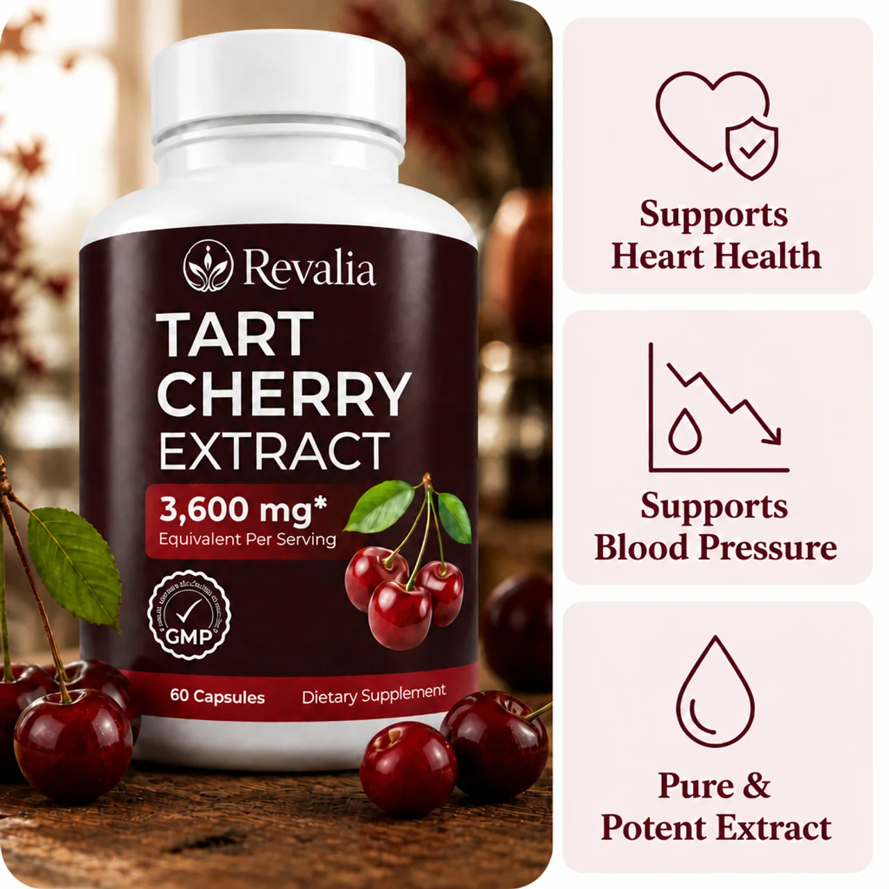 Revalia Tart Cherry bottle